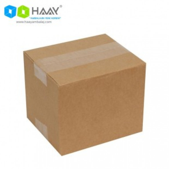 HAAY AMBALAJ 15x13x12cm Tek Oluklu Koli - Kraft ( 100 ADET) ürün görseli 1