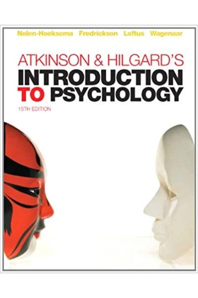 atkinson and hilgards introduction to psychology 15th (hoeksema, fredrickson, loftus, wagenaar) ürün görseli 1