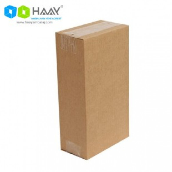 HAAY AMBALAJ 11x5x28cm Tek Oluklu Koli - Kraft ( 10 ADET) ürün görseli 1