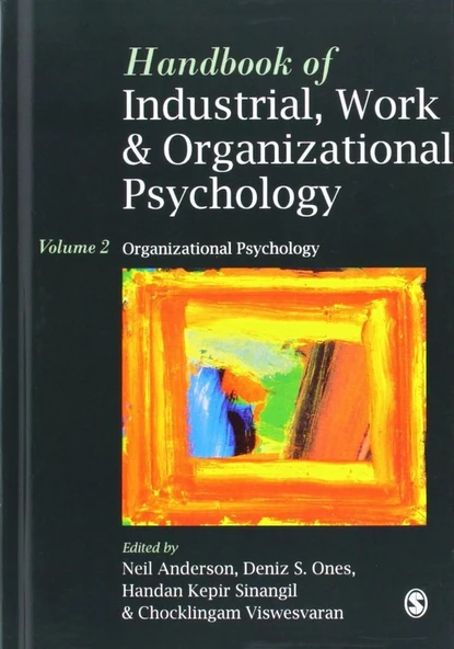 industrial work and organizational psychology volume 2 (anderson, ones, viswesvaran) ürün görseli 1