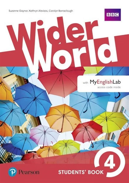 Wider World 4 Student's Book with MyEnglishLab access code inside ürün görseli 1