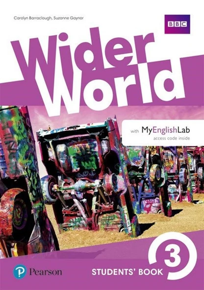 Wider World 3 Student's Book with MyEnglishLab access code inside ürün görseli 1