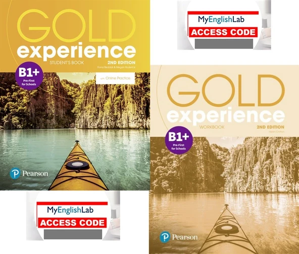 Gold Experience B1+ Students' Book + Workbook with Myenglishlab  (Online Access Code lu) ürün görseli 1