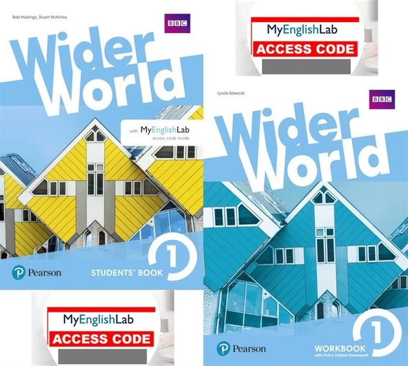 Wider World 1 Students' Book + Workbook with Myenglishlab  (Online Access Code lu) ürün görseli 1