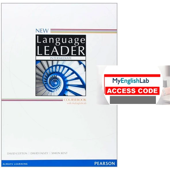 NEW Language Leader intermediate Coursebook with Myenglishlab  (Online Access Code lu) ürün görseli 1