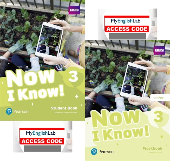 Now I Know 3 Student Book + Workbook  with Myenglishlab  (Online Access Code lu) ürün görseli 1