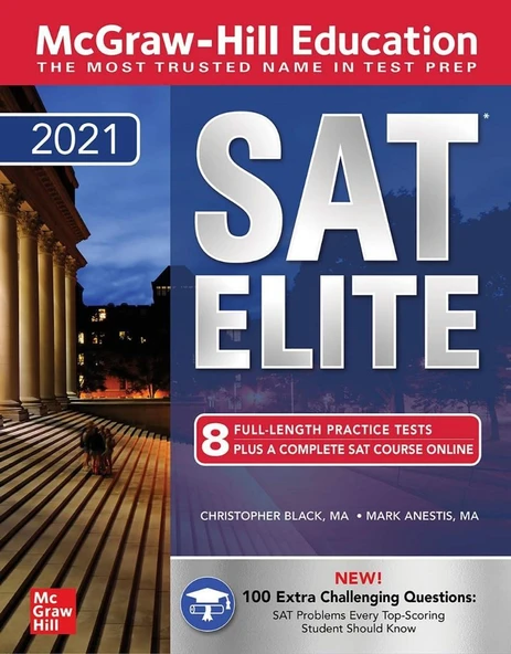 SAT Elite 2021 McGraw-Hill Education with ONLINE ürün görseli 1