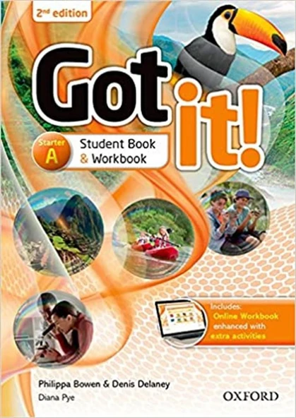 Got It! Plus 2nd Edition Starter A Student Book & Workbook  + CD ürün görseli 1