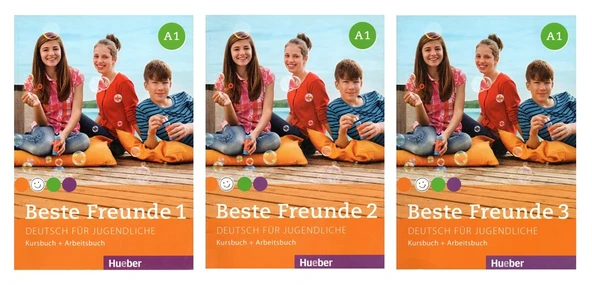 Beste Freunde A1 ( 1 - 2 - 3 ) Kursbuch + Arbeitsbuch ( SET - 3 Kitap + 3 CD ) ürün görseli 1