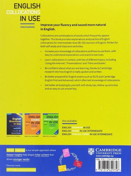 Cambridge English Collocations In Use intermediate - Resim 2