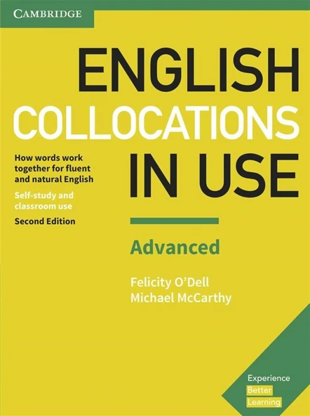 Cambridge English Collocations In Use Advanced ürün görseli 1