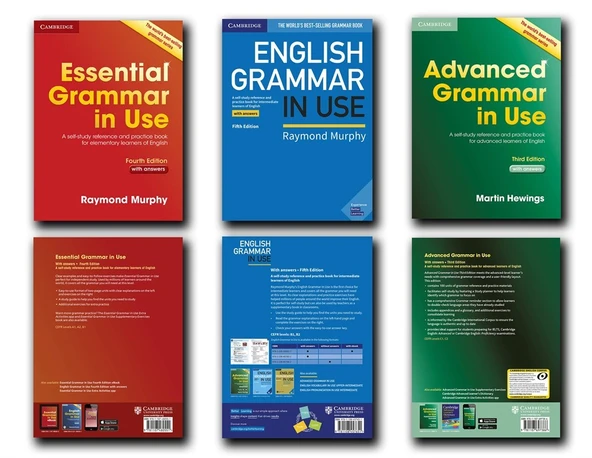 Cambridge Essential Grammar In Use + English Grammar In Use + Advanced Grammar In Use + With Answers + 3 Cd ürün görseli 1
