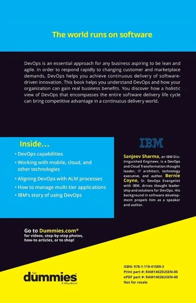 DevOps For Dummies®, 3rd IBM Limited Edition by Sanjeev Sharma and Bernie Coyne - Resim 2