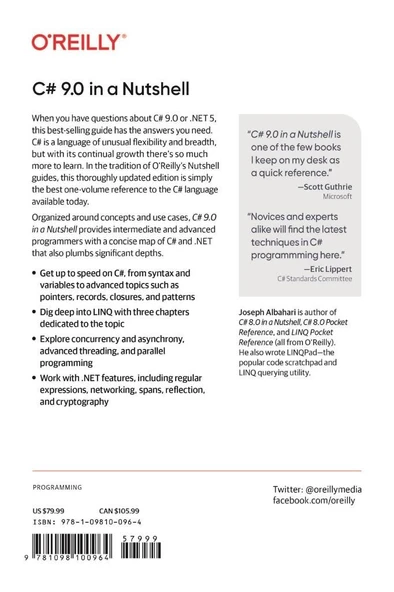 C# 9.0 in A Nutshell The Definitive Reference Joseph Albahari - Resim 2