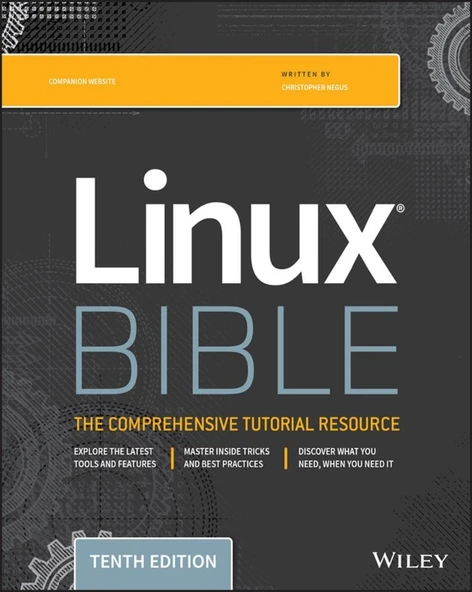 Linux® BIBLE Tenth Edition Christopher Negus 2020 ürün görseli 1