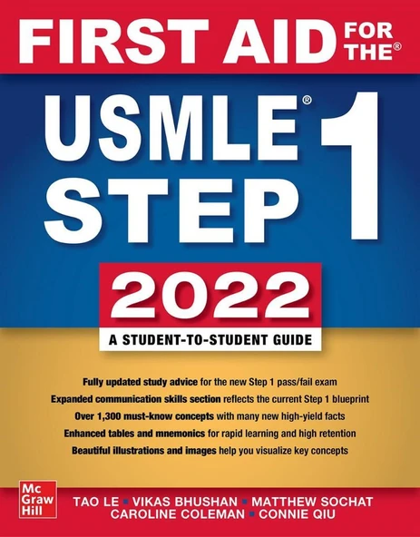 First Aid for the USMLE Step 1 2022, Thirty Second Edition 32nd Edition ürün görseli 1