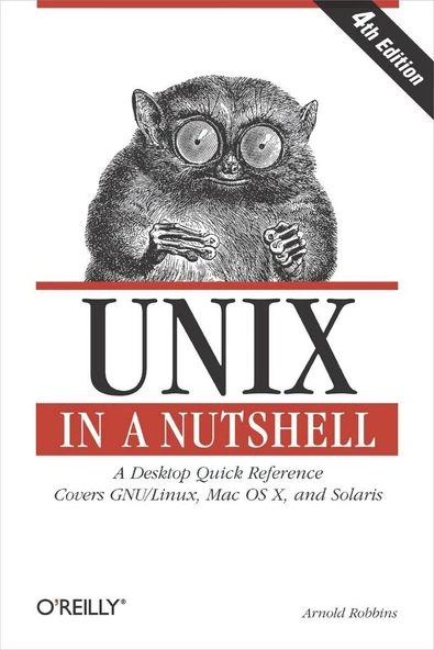 Unix in a Nutshell, Fourth Edition - Arnold Robbins 2005 ürün görseli 1