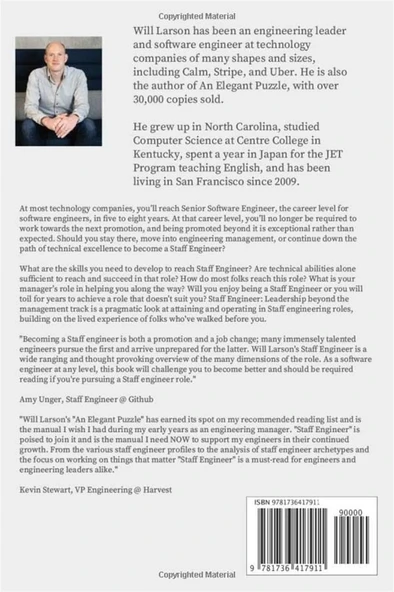 Staff Engineer: Leadership beyond the management track, Will Larson, 2021 - Resim 2