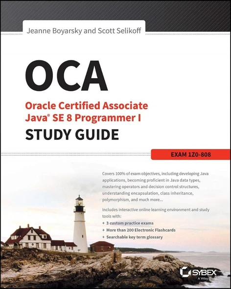 OCA: Oracle Certified Associate Java SE 8 Programmer I Study Guide: Exam 1Z0-808 1st Edition ürün görseli 1