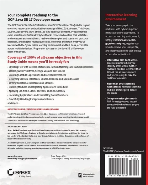OCP Oracle Certified Professional Java SE 17 Developer Study Guide: Exam 1Z0-829 1st Edition - Resim 2