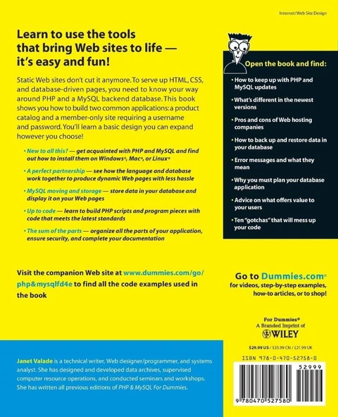 PHP & MySQL For Dummies 4th Edition by Janet Valade - Resim 2