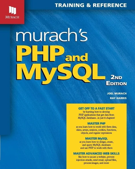 Murach's PHP and MySQL, 2nd Edition by Joel Murach, Ray Harris ürün görseli 1