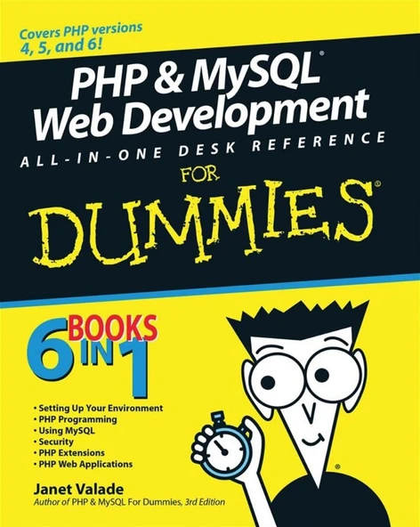 PHP & MySQL Web Development All-in-One Desk Reference For Dummies 1st Edition by Janet Valade ürün görseli 1