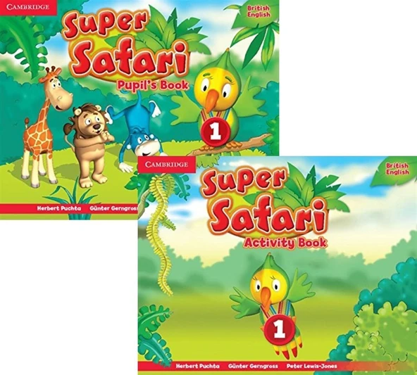 Cambridge Super Safari 1 Pupil's Book and Activity Book ürün görseli 1