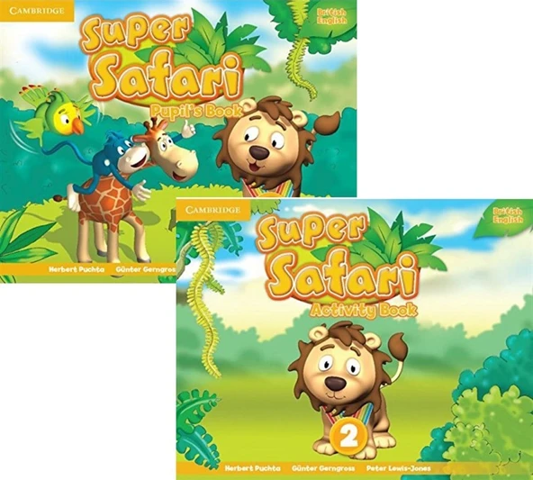 Cambridge Super Safari 2 Pupil's Book and Activity Book ürün görseli 1
