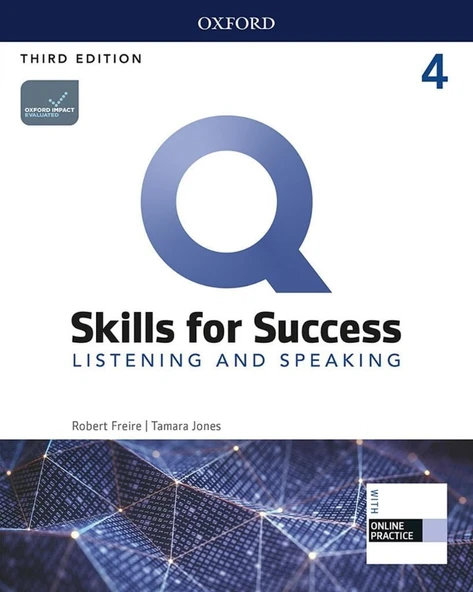 Q Skills For Success 4 - Listening And Speaking 3rd Ed. (DVD li versiyon – Online KOD YOKTUR) ürün görseli 1