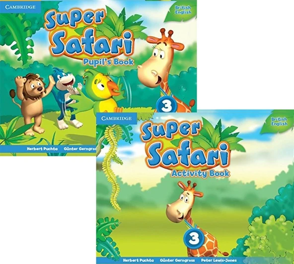 Cambridge Super Safari 3 Pupil's Book and Activity Book ürün görseli 1