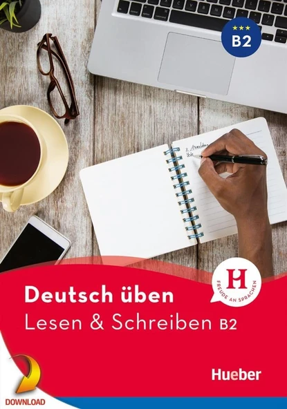 Deutsch üben - Lesen & Schreiben B2 ( Hueber ) ürün görseli 1