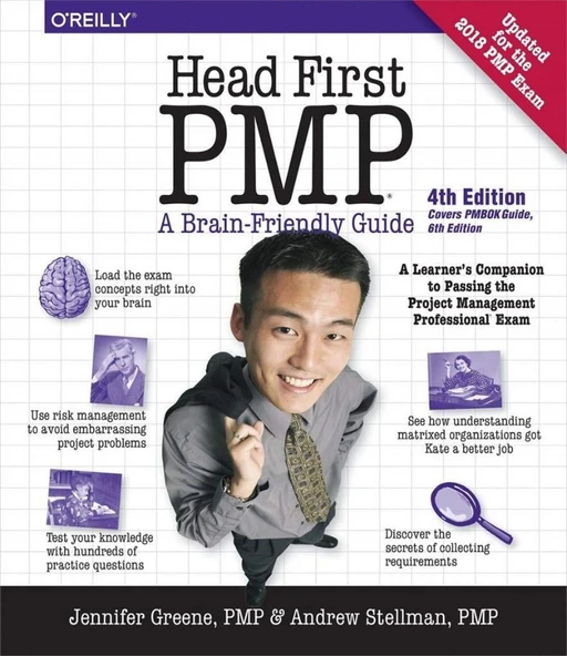 Head First PMP: A Learner's Companion to Passing the Project Management Professional Exam 4th Edition ürün görseli 1
