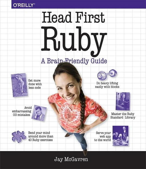 Head First Ruby: A Brain-Friendly Guide 1st Edition ürün görseli 1