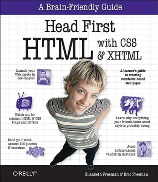 Head First Html With CSS & XHTML 1st Edition ürün görseli 1