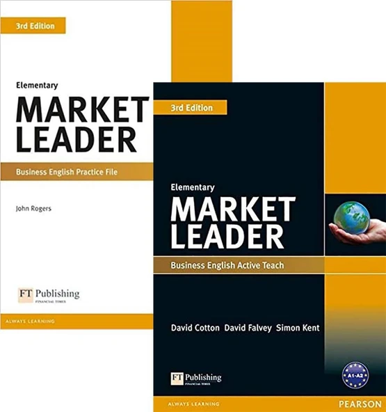 Market Leader Elementary (3rd Ed.) Business English Course Book + Practice File with Audios ürün görseli 1