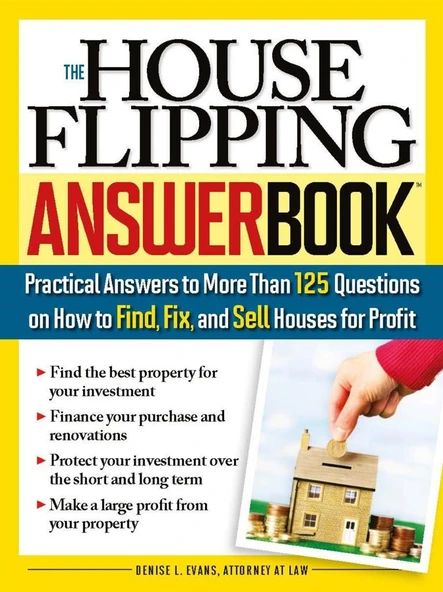 The House Flipping Answer Book: Practical Answers to More Than 125 Questions on How to Find, Fix, and Sell Houses for Profit ürün görseli 1
