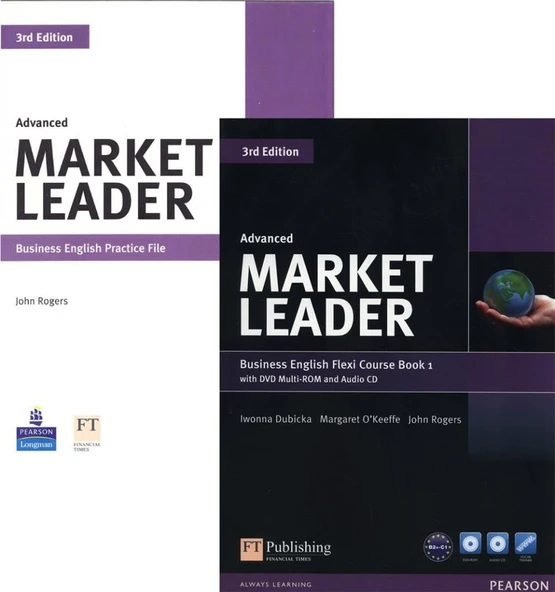 Market Leader Advanced (3rd Ed.) Business English Course Book + Practice File with Audios ürün görseli 1