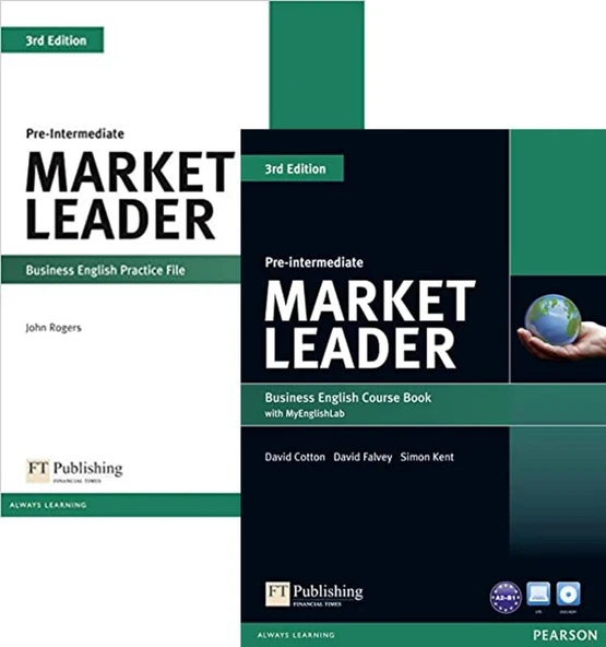 Market Leader Pre-intermediate (3rd Ed.) Business English Course Book + Practice File with Audios ürün görseli 1
