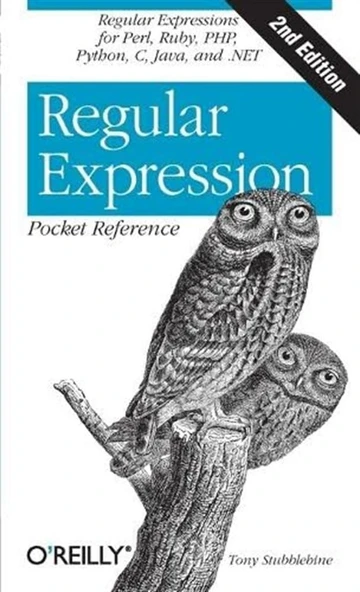 Regular Expression Pocket Reference: Regular Expressions for Perl, Ruby, PHP, Python, C, Java and .NET (Pocket Reference (O'Reilly)) 2nd Edition ürün görseli 1