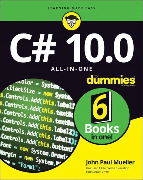 C# 10.0 All-in-One For Dummies (For Dummies (Computer/Tech)) 1st Edition ürün görseli 1