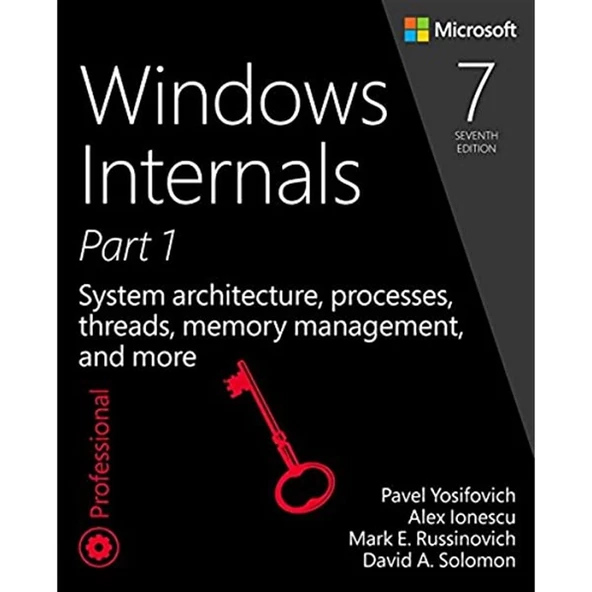 Windows Internals: System architecture, processes, threads, memory management, and more, Part 1 (Developer Reference) 7th Edition ürün görseli 1