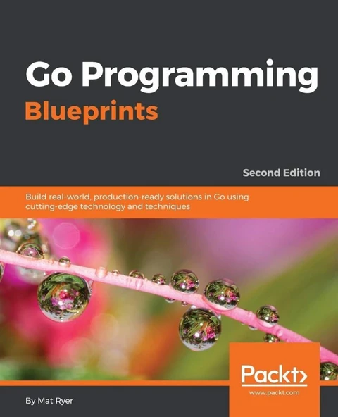 Go Programming Blueprints: Build real-world, production-ready solutions in Go using cutting-edge technology and techniques, 2nd Edition 2nd Edition ürün görseli 1