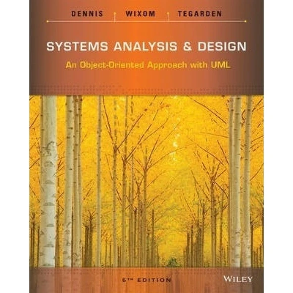 Systems Analysis and Design: An Object-Oriented Approach with UML 5th Edition ürün görseli 1