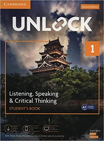 Unlock Level 1 Listening, Speaking & Critical Thinking Student's Book with Downloadable Audio and Video ürün görseli 1