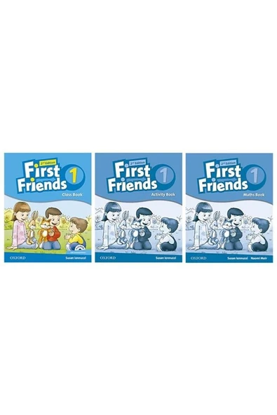 First Friends 1 Class Book + Activity Book + Maths Book + CD ürün görseli 1