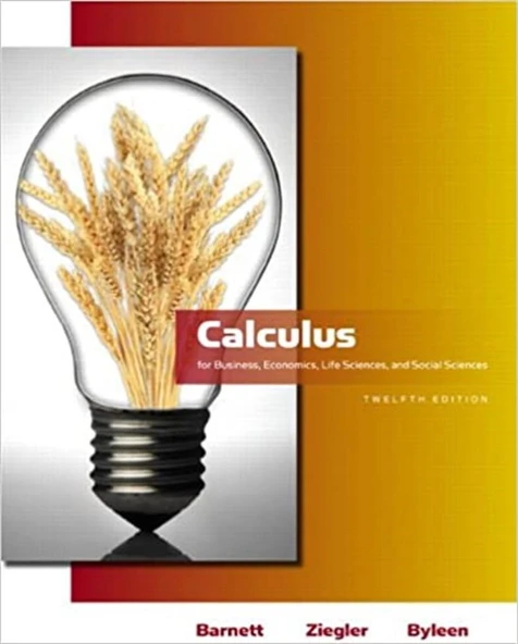 Calculus for Business, Economics, Life Sciences and Social Sciences (12th Edition) ürün görseli 1