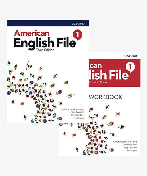 American English File 3th Edition 1 Student's Book + Workbook + CD ürün görseli 1