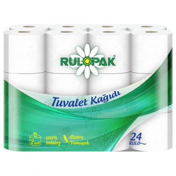 Rulopak Tuvalet Kağıdı 2 Katlı 72 Li Paket ürün görseli 1