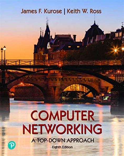 Computer Networking: A Top-Down Approach (8th Edition) James F. Kurose ürün görseli 1